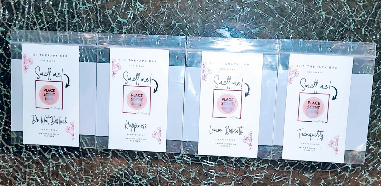 4-Pack Scented Sampling Card