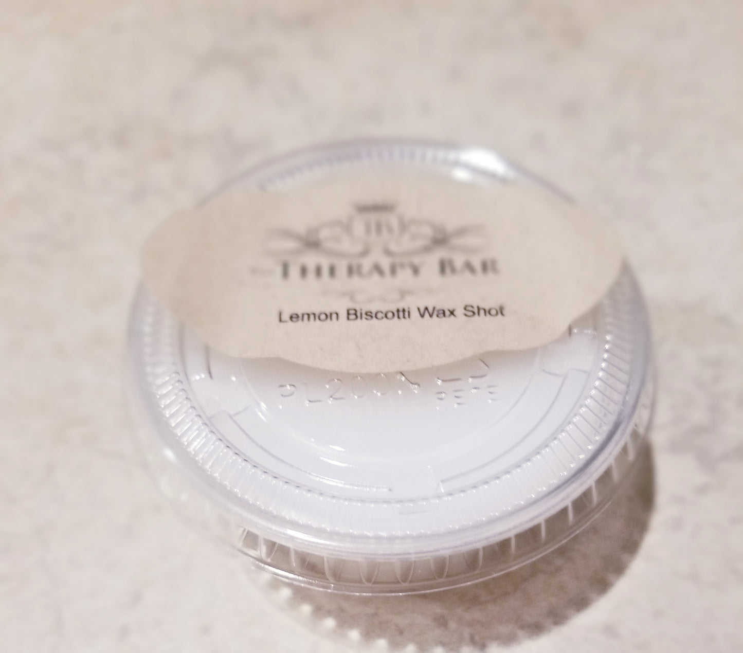 Lemon Biscotti Wax Shot
