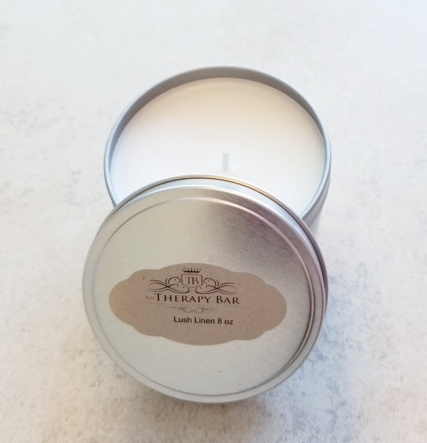 Lush Linen Tin 8 oz