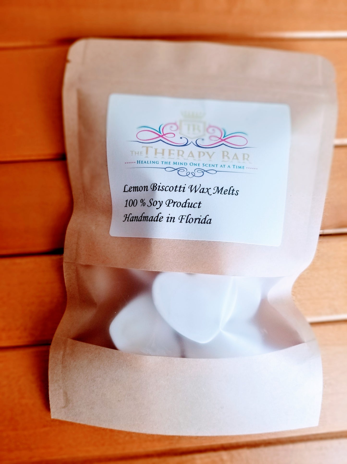 Lemon Biscotti Wax Melts in a Bag
