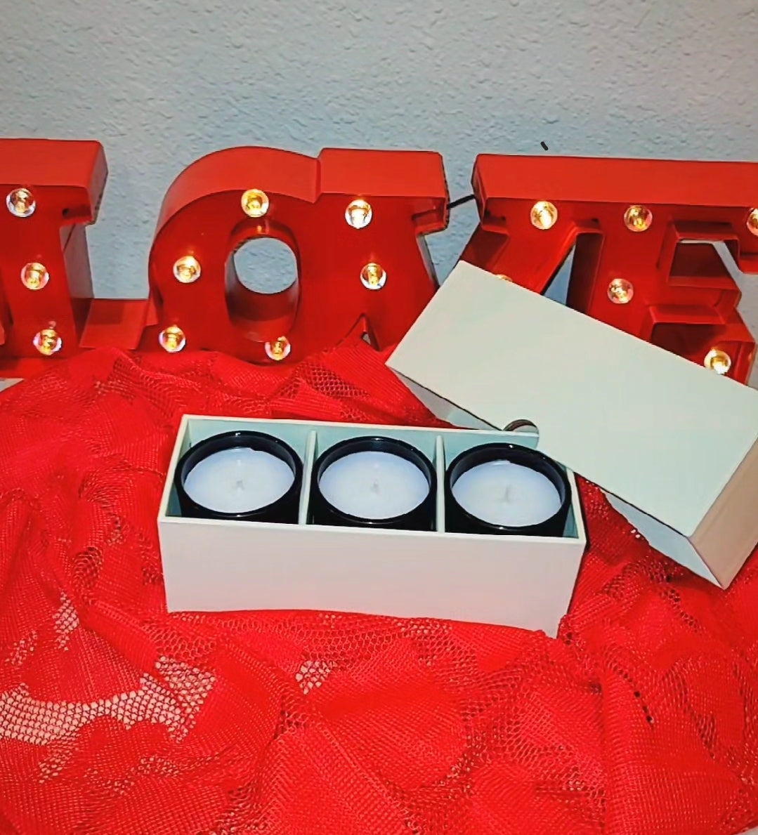 The Therapy Bar's Trio Candle Bundle: A Gift of Serenity